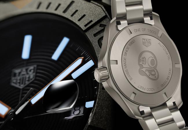 泰格豪雅TAG HEUER Aquaracer Bamford聯名限量腕錶