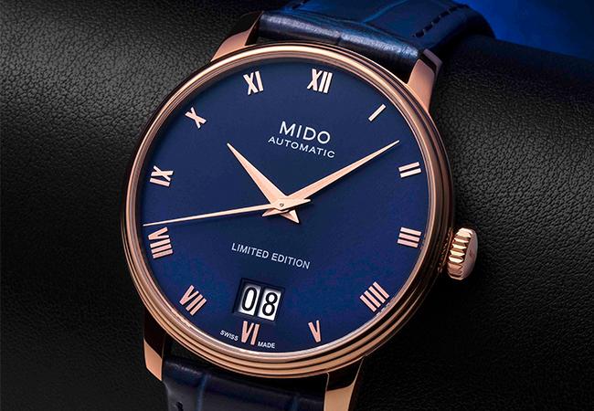 美度 MIDO Baroncelli Big Date永恆系列大日期窗腕錶限量款，型號：M027.426.36.043.00
