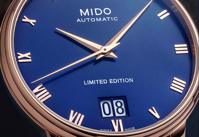 美度 MIDO Baroncelli Big Date永恆系列大日期窗腕錶限量款，型號：M027.426.36.043.00