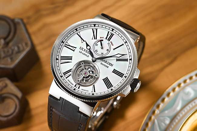 雅典錶航海大明火琺瑯陀飛輪  融合古典與科技