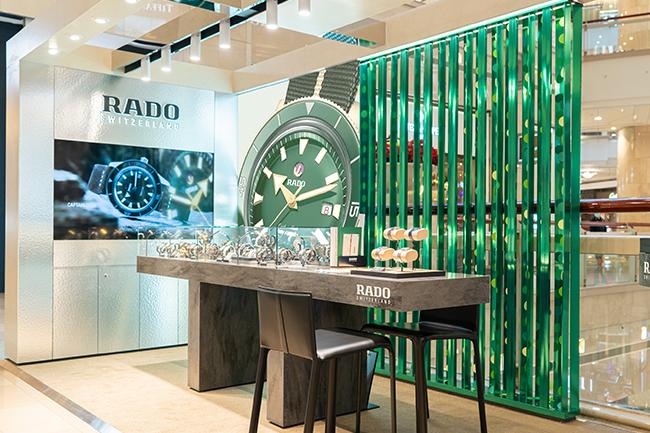 Rado瑞士雷達表全球首創概念店坐落於台北101