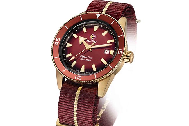 Rado雷達表Captain Cook庫克船長300米青銅自動腕錶，型號：R32504407