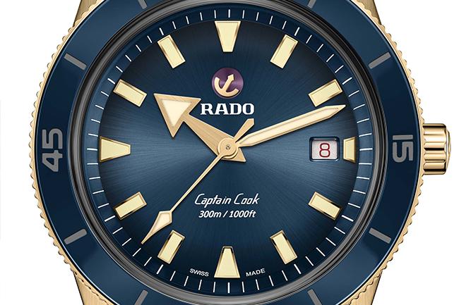 Rado雷達表Captain Cook庫克船長300米青銅自動腕錶，型號：R32504207