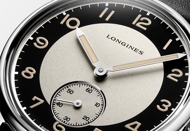 Longines 浪琴表 Heritage Classic 經典復刻系列 Tuxedo腕錶，型號： L2.330.4.93.0