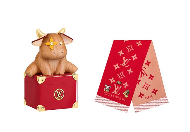 路易威登牛年系列商品。