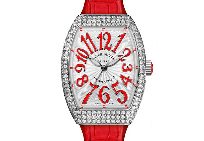 法穆蘭FRANCK MULLER V32 Vanguard Lady白K金鑽錶