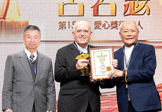 第15屆愛心獎頒獎典禮得獎人呂若瑟神父
