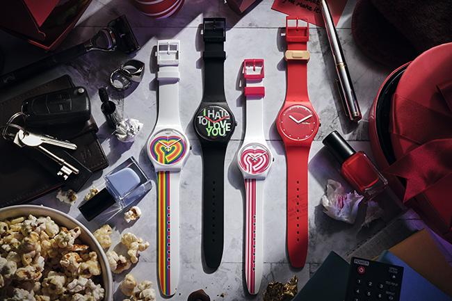SWATCH 2021情人節特別版腕錶 見證愛的時時刻刻