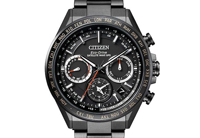 CITIZEN全新光動能GPS衛星對時錶創速款，型號：CC4014-62E