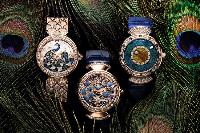 寶格麗Divas’ Dream Peacock孔雀系列腕錶 譜寫彩寶藝術大師傳奇新篇章