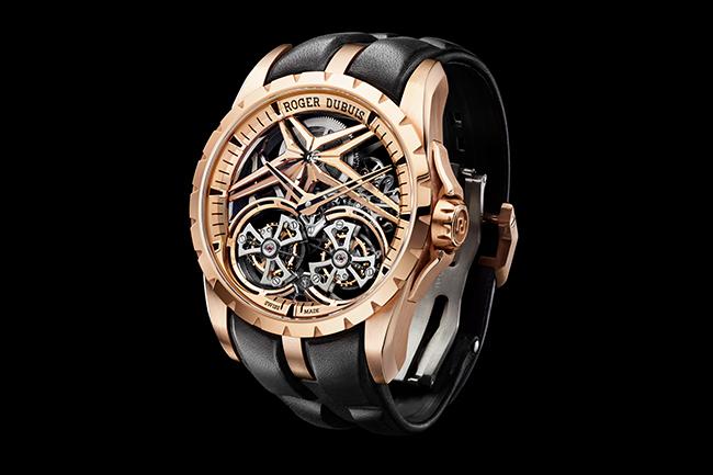 ROGER DUBUIS超級鐘錶的未來世界 Excalibur鏤空飛行陀飛輪腕錶登場