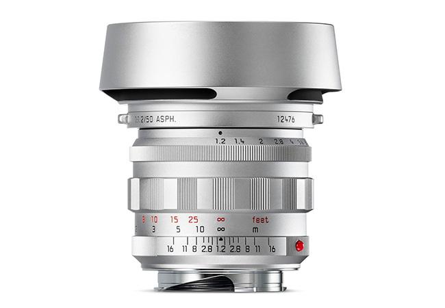 徠卡Leica Noctilux-M 50 f1.2 ASPH.鏡頭&遮光罩銀色版