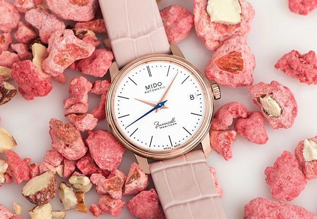 美度Baroncelli Heritage永恆系列超薄腕錶。型號:M027.207.36.010.00