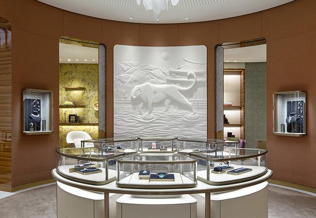 美洲豹訂製浮雕牆