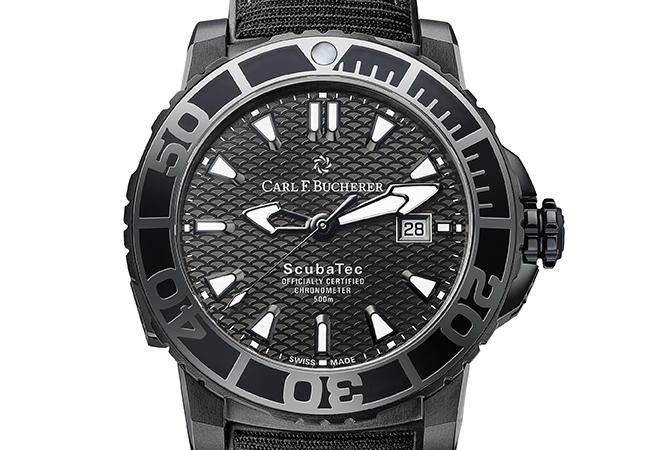 寶齊萊柏拉維深潛腕錶碳黑版，型號：00.10632.28.33.01