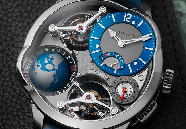 Greubel Forsey GMT Quadruple Tourbillon世界時區四體陀飛輪腕錶