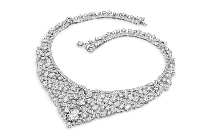 BVLGARI BAROCKO系列頂級鑽石項鍊。