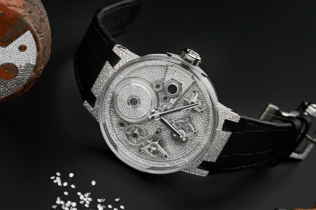 ULYSSE NARDIN自由之輪璨光腕錶 耀目華彩點亮精湛製錶藝術