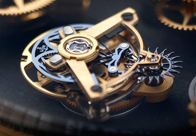 雅典ULYSSE NARDIN自由之輪璨光腕錶，型號：1760-176BLE