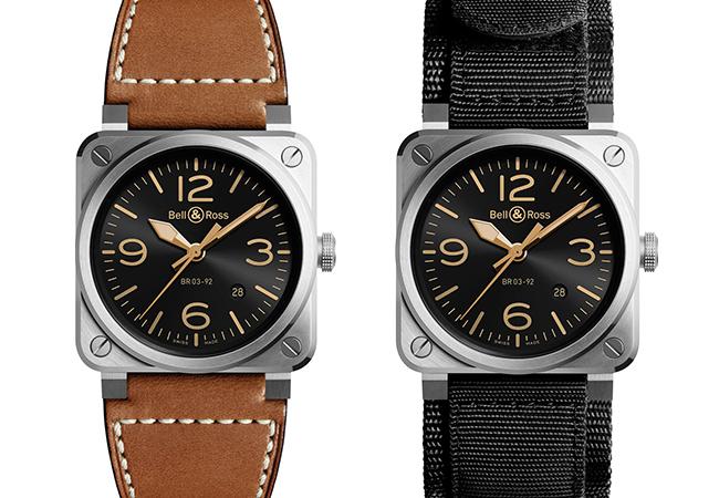 Bell & Ross Golden Heritage系列,型號:BR 03-92