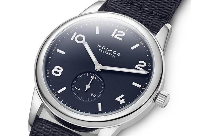 格拉蘇蒂NOMOS Glashütte Club Automatic Navy自動腕錶，型號：753.S2