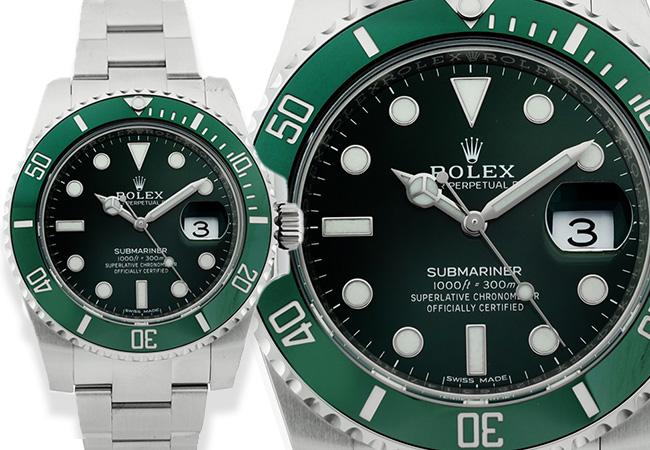 ROLEX Ref. 116610LV Submariner Hulk勞力士綠水鬼浩克