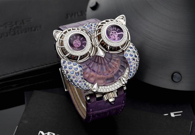 MB&F x BOUCHERON Ref.WA008201 JwlryMachine貓頭鷹珠寶錶