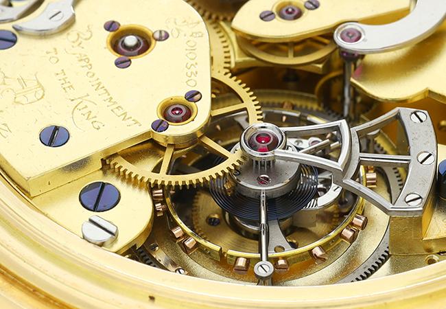 CHARLES FRODSHAM Grand Complication之陀飛輪裝置。