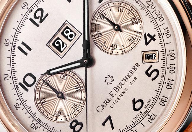 寶齊萊傳承系列年曆雙盤計時碼錶