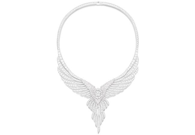 PIAGET Wings of Light系列頂級珠寶羽翼鑽石項鍊