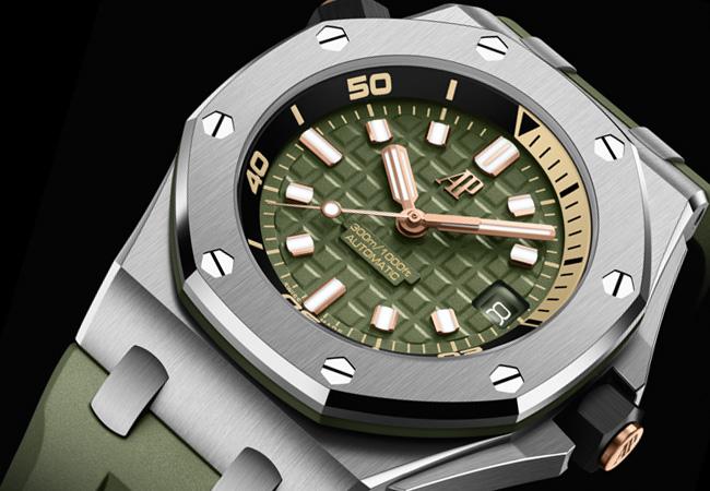 愛彼AP皇家橡樹離岸型潛水腕錶