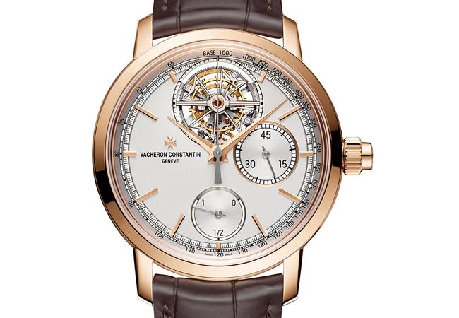 VACHERON CONSTANTIN Traditionnelle陀飛輪計時腕錶
