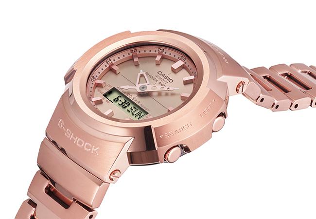 卡西歐G-SHOCK Full Metal玫瑰金