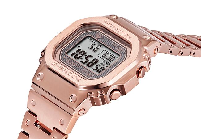 卡西歐G-SHOCK Full Metal玫瑰金