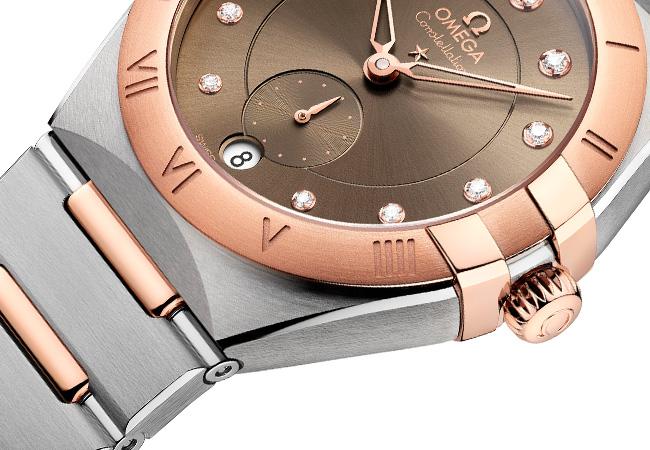 歐米茄OMEGA星座小秒針腕錶