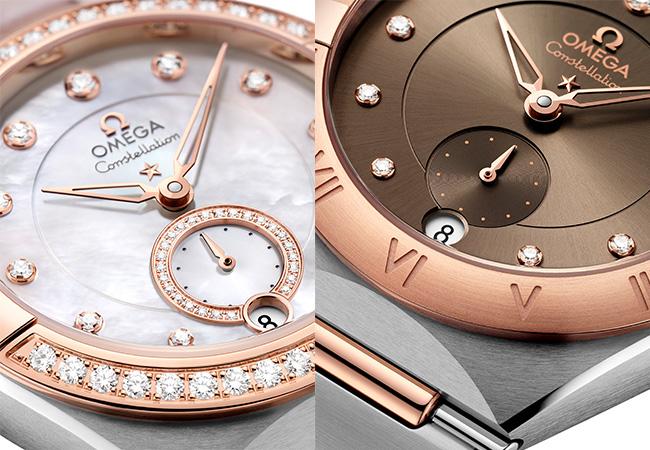 歐米茄OMEGA星座小秒針腕錶