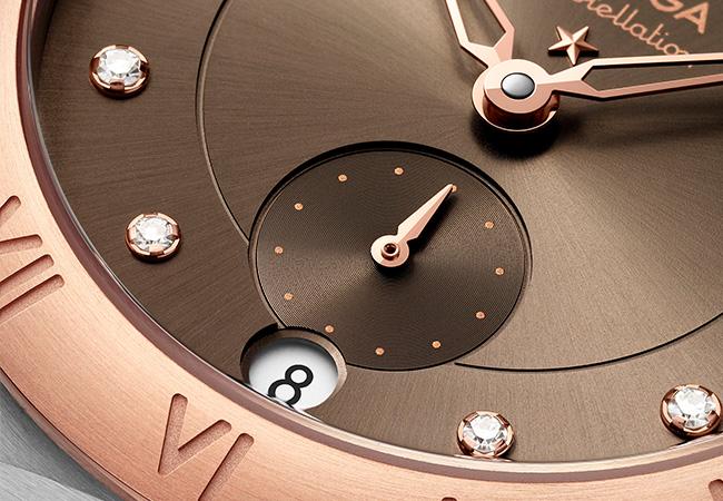 歐米茄OMEGA星座小秒針腕錶