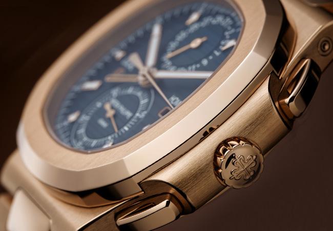 百達翡麗金鷹系列Nautilus兩地時間計時碼錶