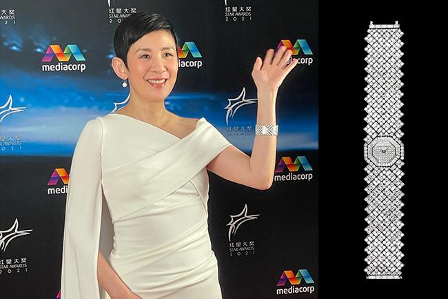 鑽石之王海瑞溫斯頓 2021新加坡紅星大獎璀璨星光閃耀獎