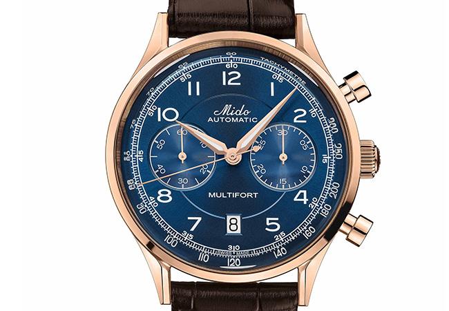 美度Multifort Patrimony Chronograph先鋒系列傳承者計時碼錶