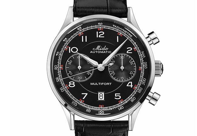 美度Multifort Patrimony Chronograph先鋒系列傳承者計時碼錶