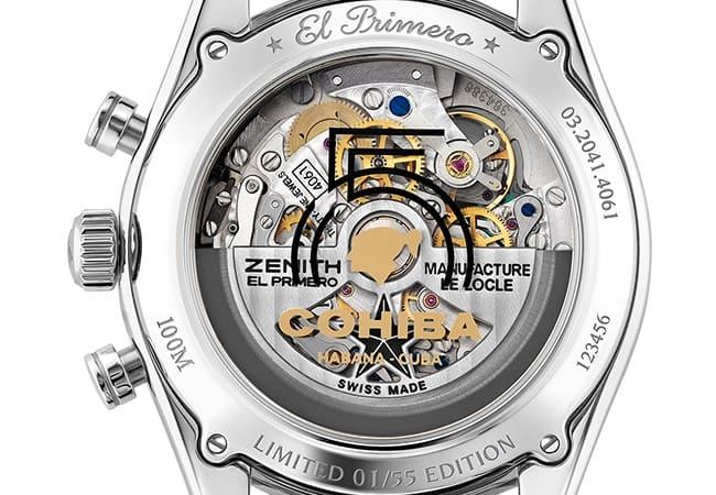 真力時Chronomaster Open Cohiba 55週年紀念版開芯腕錶