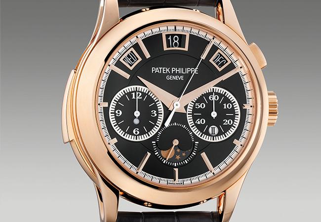 百達翡麗玫瑰金自動超級複雜功能腕錶