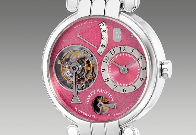 海瑞溫斯頓Opus One, Piece Unique鉑金陀飛輪腕錶