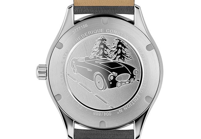 康斯登古董賽車系列希利小秒針自動腕錶