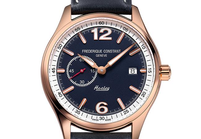 康斯登古董賽車系列希利小秒針自動腕錶