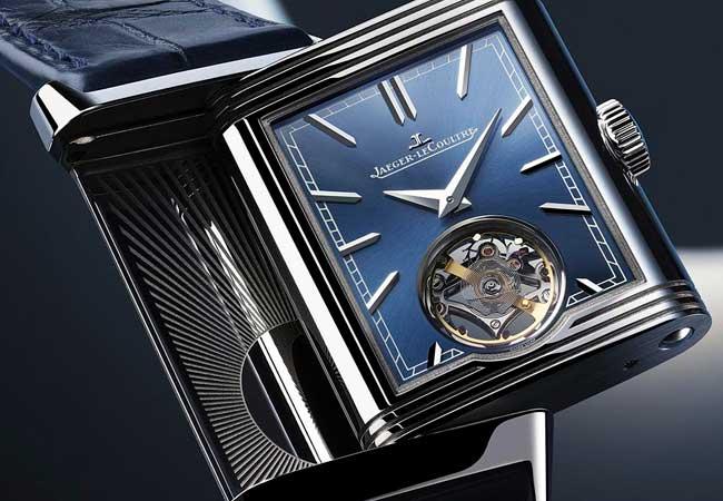 JAEGER-LECOULTRE積家Reverso Tribute Tourbillon Duo翻轉系列雙時區陀飛輪腕錶