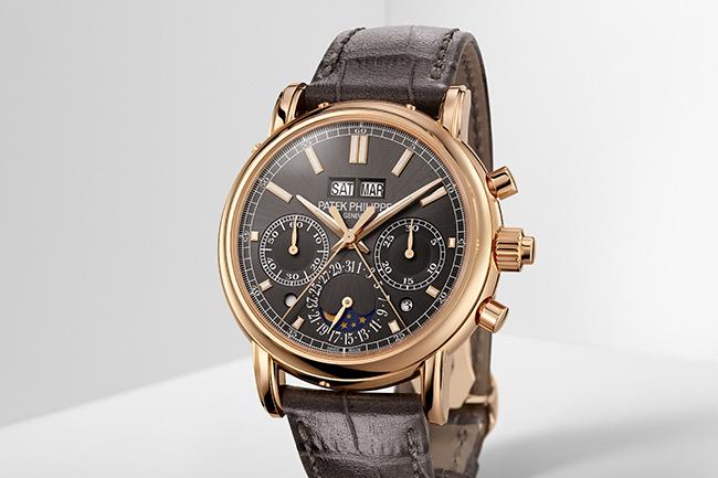 百達翡麗PATEK PHILIPPE 5204R-011雙秒追針計時萬年曆腕錶