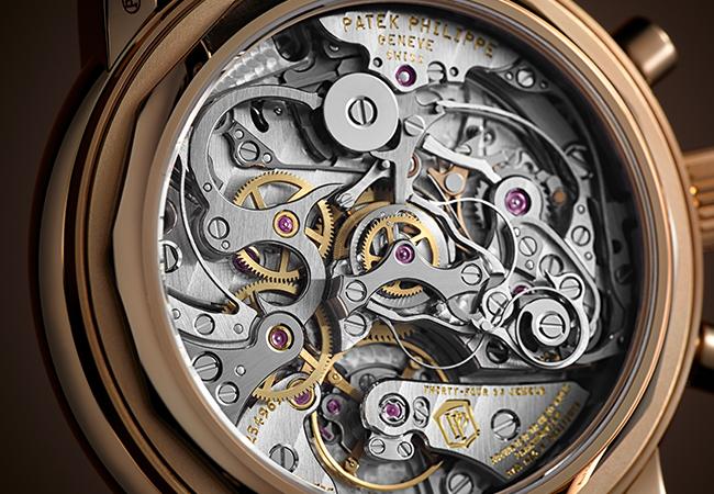 百達翡麗PATEK PHILIPPE 5204R-011雙秒追針計時萬年曆腕錶