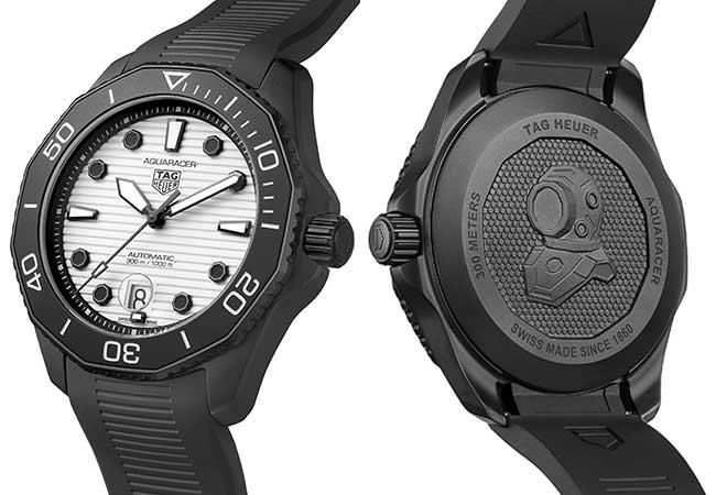 泰格豪雅TAG HEUER Aquaracer Professional 300 Night Diver泰格豪雅夜潛者自動潛水錶